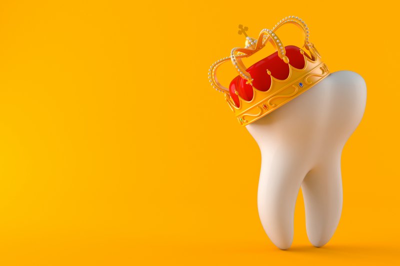 art of tooth with crown in Melbourne